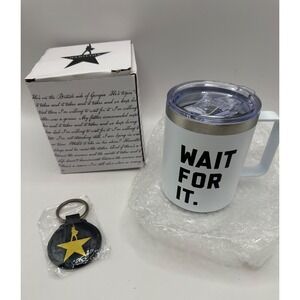Creative Goods New Open Box Thermal Hamilton Wait For It Mug & Keychain